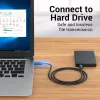 Vention CONBD USB-3.0-Kabel, USB-A-Stecker auf USB-A-Stecker, 0,5 m, PVC, schwarz