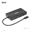 CLUB3D USB Gen2 Type-C to Dual DisplayPort 4k60Hz 7-in-1 HUB