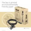 Club 3D CAC-1712 HDMI-auf-VGA-Kabel St./St. mit Micro-USB-Stromversorgung und 3,5-mm-Audio, 2 m (6,56 ft), 28AWG