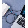 Vention Cat.8 SFTP Patchkabel 0,5 m Schwarz RJ-45 Goldbeschichtung