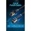 Vention Cat.8 SFTP Patchkabel 0,5 m Schwarz RJ-45 Goldbeschichtung