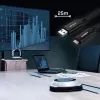 Lindy 25m USB 3.2 Gen 1 Typ A auf C Glasfaser-Hybridkabel