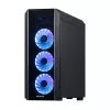 Chieftec Scorpion 3 GL-03B-OP Midi-Tower-Gehäuse, ATX/MicroATX/Mini-ITX, schwarz, RGB, Glasseitenteile