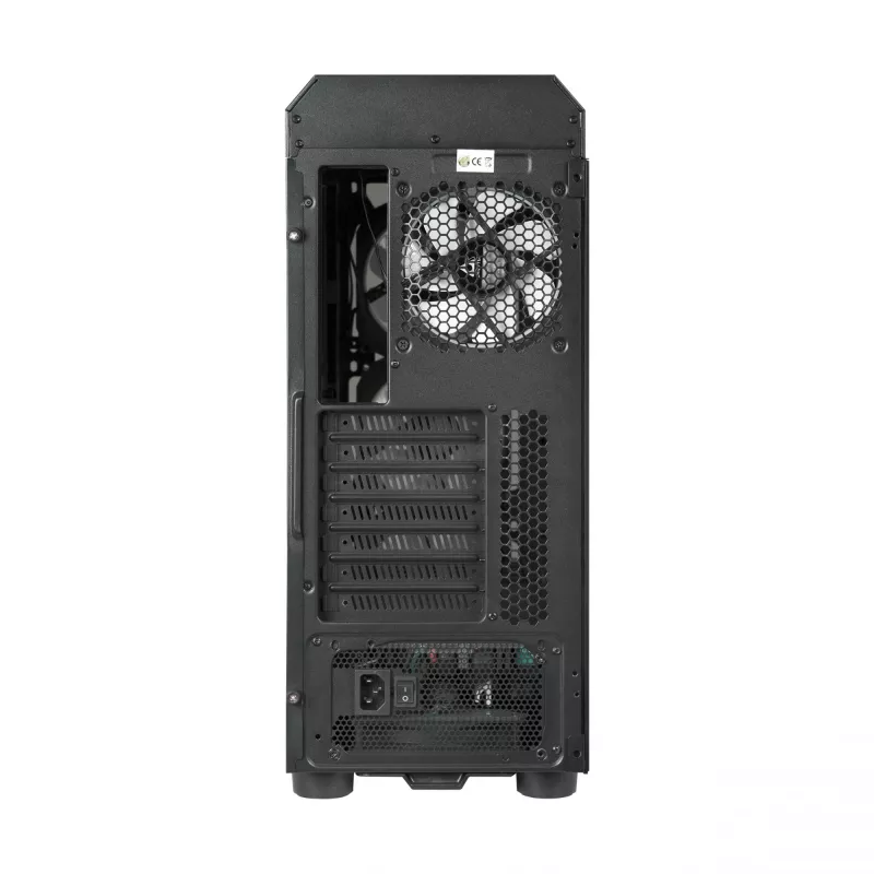 Chieftec Scorpion 3 GL-03B-OP Midi-Tower-Gehäuse, ATX/MicroATX/Mini-ITX, schwarz, RGB, Glasseitenteile