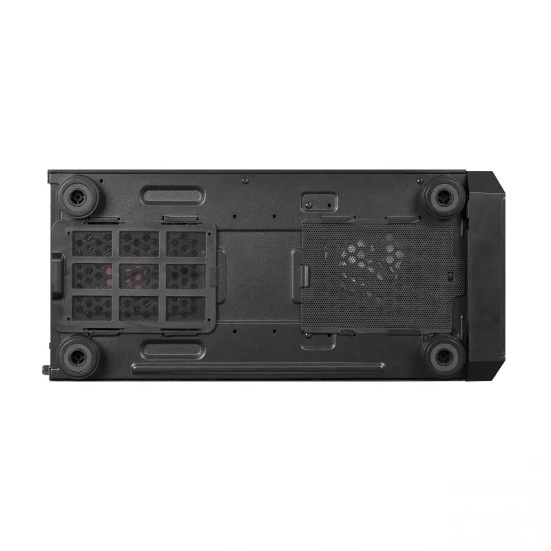 Chieftec Scorpion 3 GL-03B-OP Midi-Tower-Gehäuse, ATX/MicroATX/Mini-ITX, schwarz, RGB, Glasseitenteile