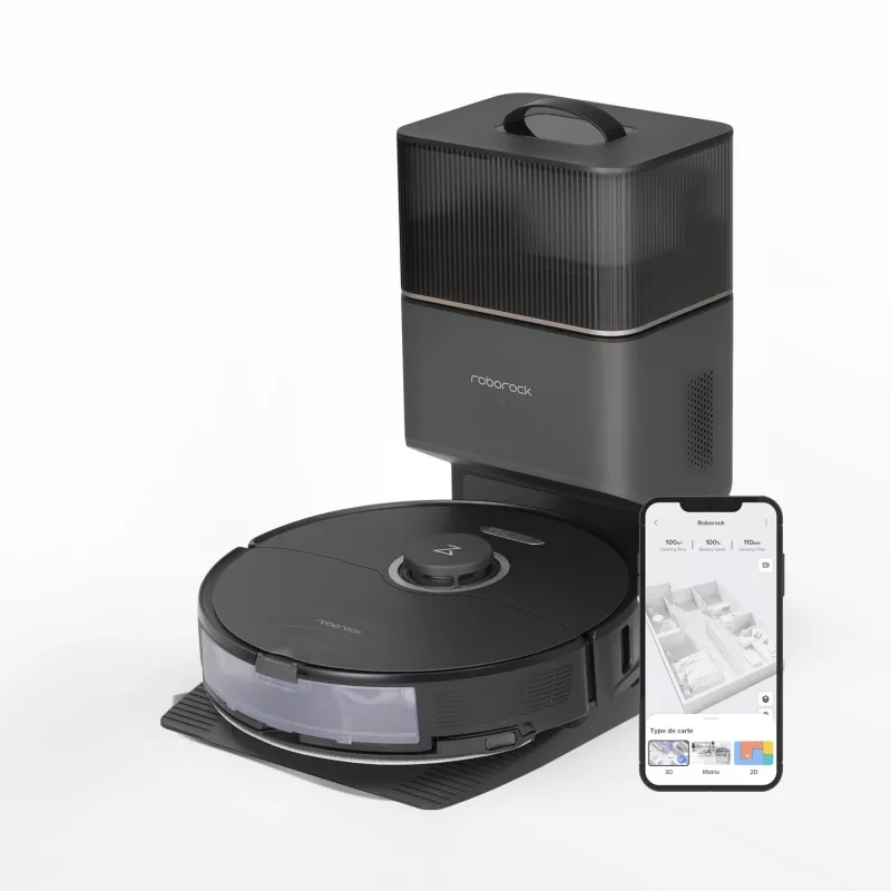 Roborock S8+ 0,35 L Schwarz