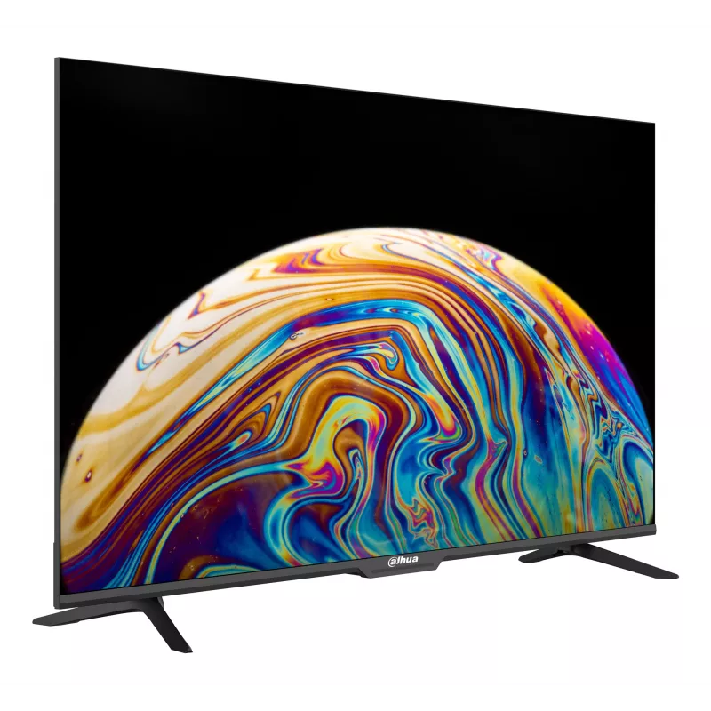 Dahua DHI-LTV55-QSD400 55" (139,7 cm) QLED 4K Ultra HD Smart-TV, 3840x2160, Android TV, WLAN, Bluetooth, 2x HDMI, 60 Hz, 300 cd/m², VESA 300x300, Schwarz