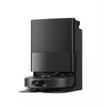 Roborock Staubsaugerroboter Q Revo L — runder Roboter mit Staubbeutel, 0,33 l Staubkapazität, 2,7 l Basis, 180 min Laufzeit, 5200 mAh, schwarz