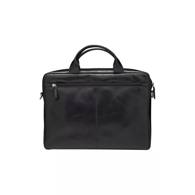dbramante1928 Amalienborg BG15GTBL1489 Laptop-Umhängetasche, 15 Zoll (38,1 cm), 2. Generation, Leder, Schwarz