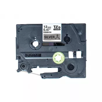 Brother TZE-R931 Beschriftungsband Schwarz auf Silber