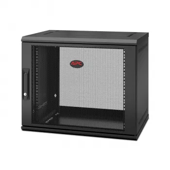 APC NetShelter WX AR109SH4 - 9U, 19 Zoll Patch-Schrank, Wandmontage, vormontiert, 400 mm tief