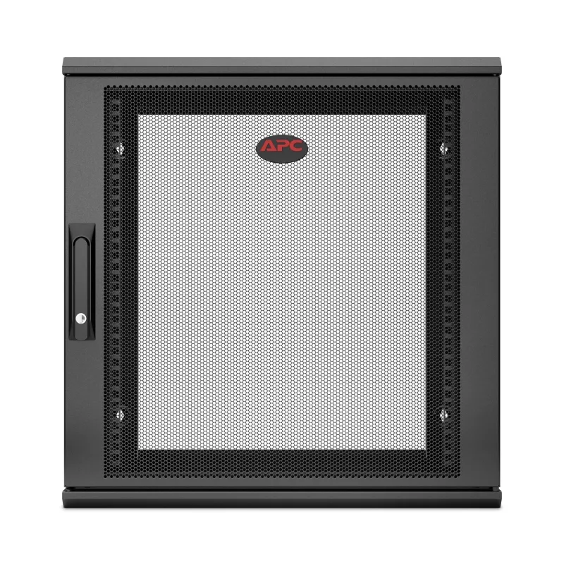 APC NetShelter WX AR112SH4 - 12U, 19-Zoll Patchschrank, Wandmontage, vormontiert, 400 mm tief