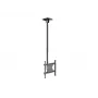 Multibrackets M Public Ceilingmount Medium Single Deckenhalterung, 81,3–116,8 cm (32–46 Zoll), max. 70 kg, VESA 100x100 bis 400x400, Neigung -5 bis +15°, Schwarz