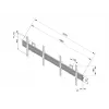 Multibrackets M Wallmount Pro MBW2U Fest Schwarz