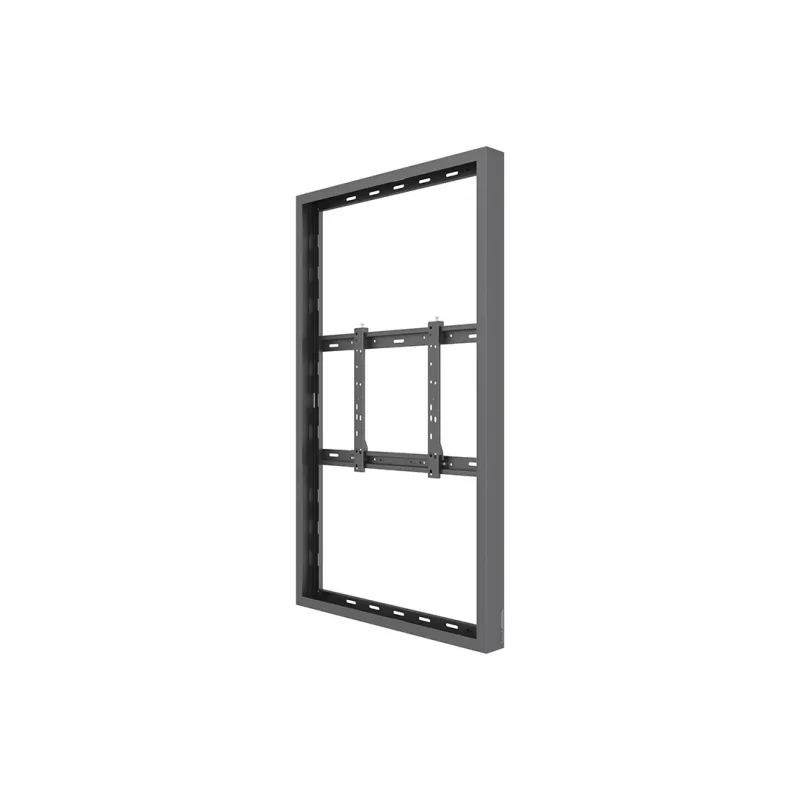 Multibrackets M Pro Series Gehäuse 55 Zoll Wand Mittel Schwarz Stahl Querformat/Hochformat