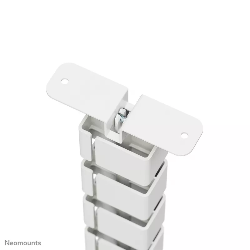 Kabelabdeckung Neomounts ADS06-133WH magnetisch weiß, geschraubt für Sitz-/Stehtischgestelle