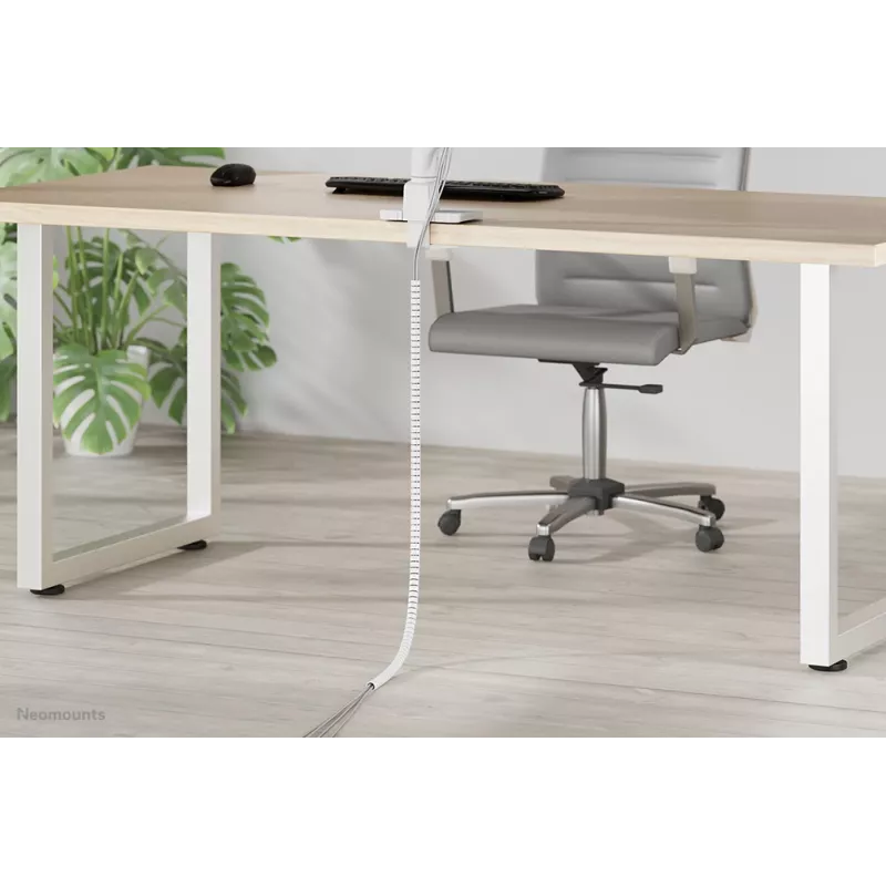 Kabelhülle Neomounts ADS06-141WH, Kabelmanagementschlauch Ø20 mm, weiß