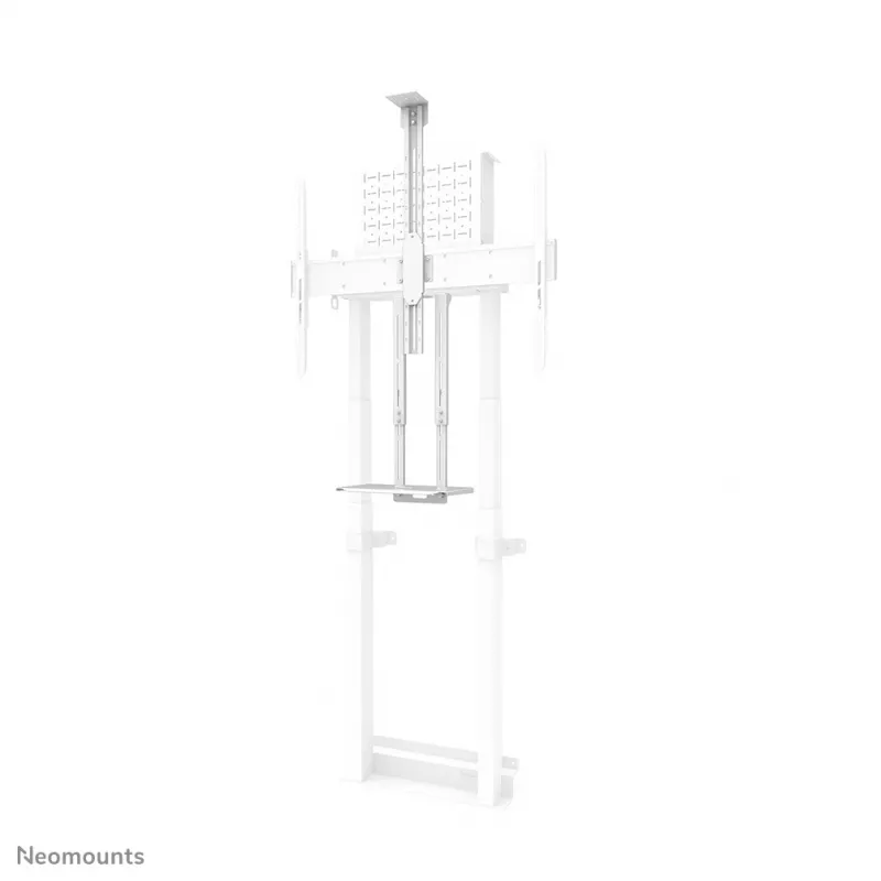 Neomounts AFL-875WH1 Videobar- und Multimedia-Kit, Kamera-/AV-Regal, inkl. Logitech Rally Bar (Mini) Adapter, max. 9 kg, Stahl, Weiß