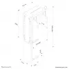 Neomounts CPU-D100SILVER CPU-Halterung - max. 30 kg - universal