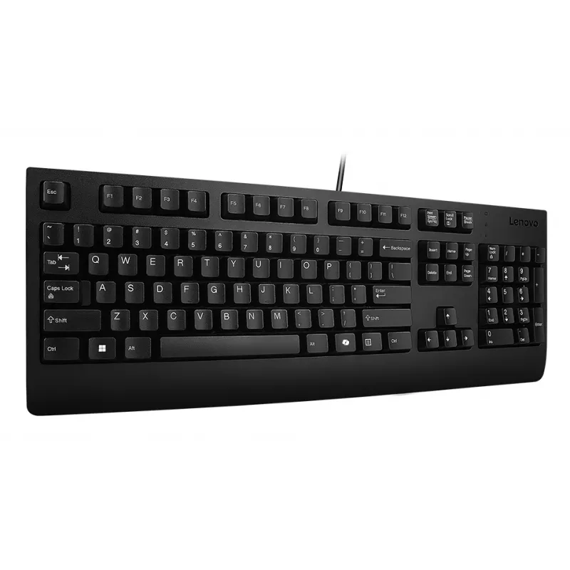 Lenovo Preferred Pro II USB-Tastatur, nordisches Layout, Schwarz