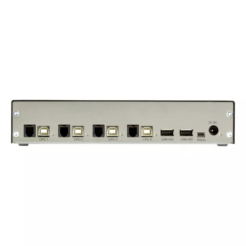 KVM-Switch Black Box ACX1004A-HID2 USB-Tastatur-Maus Schwarz