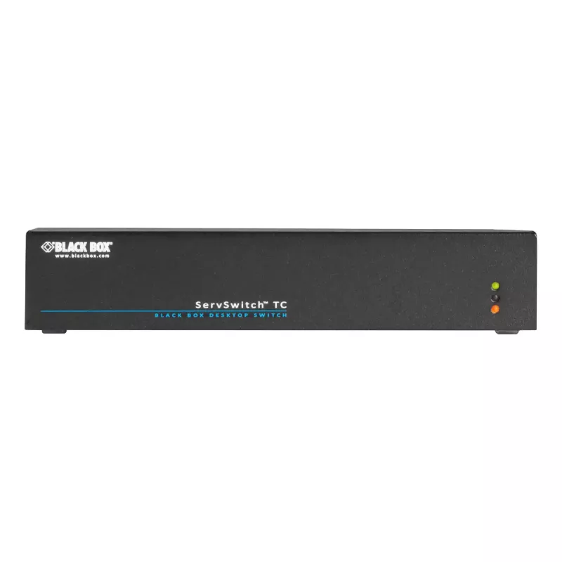 KVM-Switch Black Box ACX1004A-HID2 USB-Tastatur-Maus Schwarz