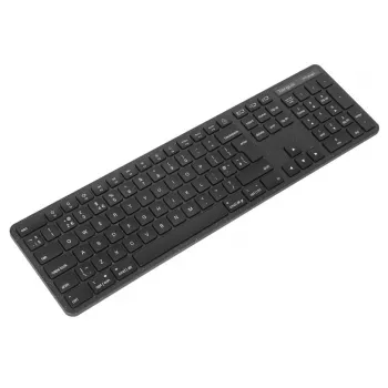 Targus EcoSmart AKB873NO Tastatur Universal RF Wireless + Bluetooth QWERTY Nordic Schwarz