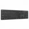 Targus EcoSmart AKB874NO kabelgebundene Tastatur in voller Größe, USB, QWERTY Nordisch, antimikrobiell, Schwarz