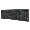 Targus EcoSmart AKB874NO kabelgebundene Tastatur in voller Größe, USB, QWERTY Nordisch, antimikrobiell, Schwarz