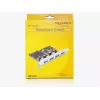 DeLOCK 89297 PCI-Express-Karte, 4x extern USB 3.0 (USB 3.2 Gen 1)