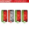 Displex Displayschutzfolie (10H) für Apple iPhone iPhone 13/13 Pro/14/16e/17e, Eco-Montagerahmen, kratzfest