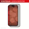 Displex Privacy Screen Protector (10H) für Apple iPhone 16 Plus, Eco Montagerahmen, Blickschutzfilter