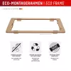 Displex Privacy Screen Protector (10H) für Apple iPhone Air, Eco Montagerahmen, Blickschutzfilter