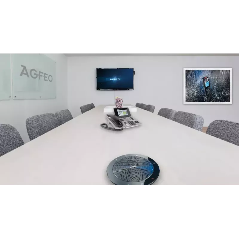 AGFEO ST 56 SENSORfon Systemtelefon, silber