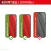 Displex Displayschutzfolie (10H) für Samsung Galaxy S24/S25, Eco Montagerahmen, Sichtschutzfilter