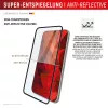 Displex Premium Anti-Reflex Screen Protector (anti-reflektive Vollabdeckung, 10H) für Apple iPhone 16 Pro, Eco-Montagerahmen, Vollabdeckung