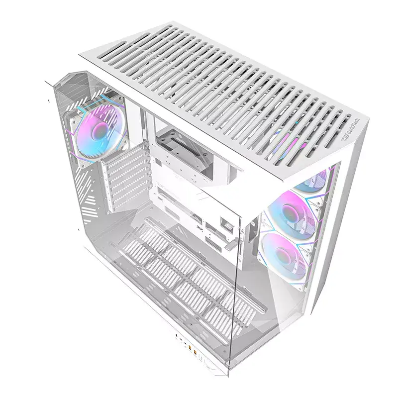 Computergehäuse Darkflash DY470 ATX Weiß