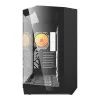 Computergehäuse Darkflash DY470 ATX Schwarz mit 4 Lüftern und GPU-Halterung