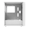 Darkflash DK351 Computergehäuse, weiß, mit 4 RGB-Lüftern