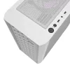 Darkflash DK351 Computergehäuse, weiß, mit 4 RGB-Lüftern