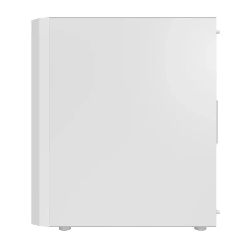 Darkflash DK351 Computergehäuse, weiß, mit 4 RGB-Lüftern