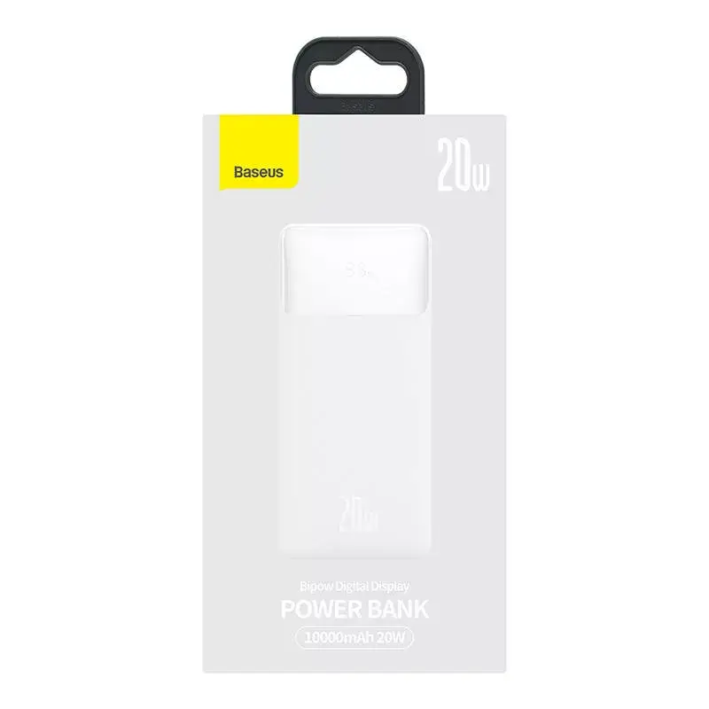 Powerbank Baseus Bipow 10000mAh, 20W (weiß)