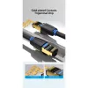 Netzwerk-Patchkabel Vention Cat.8 S/FTP RJ-45 zu RJ-45 5 m Schwarz