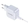 CHOETECH PD8007 GaN USB-C-Ladegerät 45 W, PD3.0, QC3.0, PPS, EU, Weiß