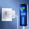 CHOETECH PD8007 GaN USB-C-Ladegerät 45 W, PD3.0, QC3.0, PPS, EU, Weiß