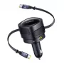 Auto-Ladegerät Baseus Enjoyment Max 90W mit USB-C- und USB-A-Anschlüssen