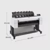 HP Designjet T1600dr 36-Zoll PostScript-Drucker