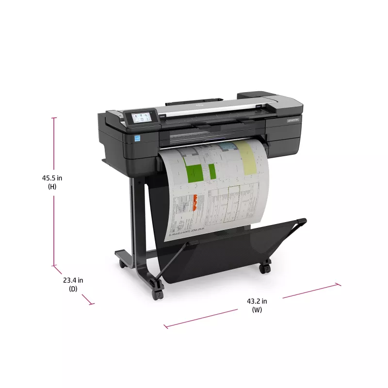 HP Designjet T830 24-in Multifunktionsdrucker