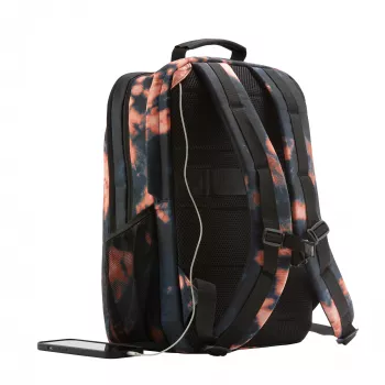 Lässiger Rucksack HP Campus XL Tie Dye Rucksack Schwarz Gemustert