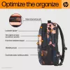 Lässiger Rucksack HP Campus XL Tie Dye Rucksack Schwarz Gemustert